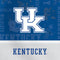 University of Kentucky Jersey Split Galaxy Z Fold4 5G Skin